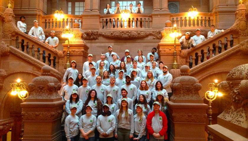 SCA Excelsior Corps members gather for orientation